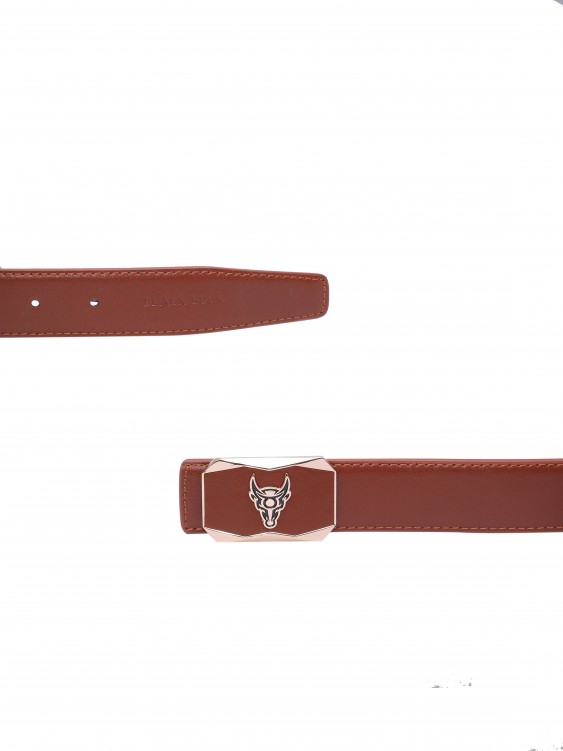 Brown/Black Reversible Genuine Leather Belt